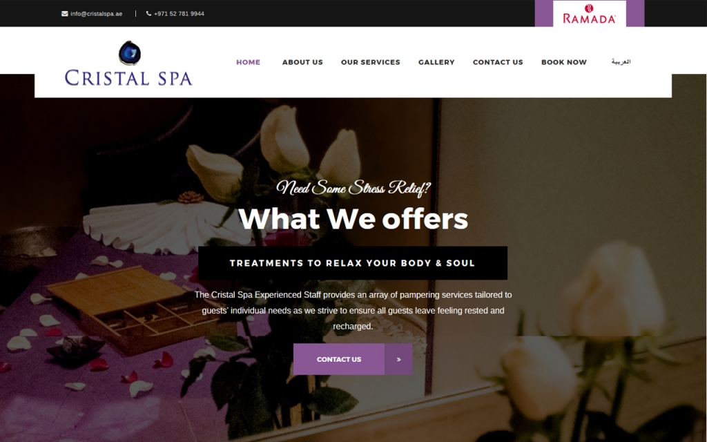 Cristal Spa Ramada Downtown Abudhabi