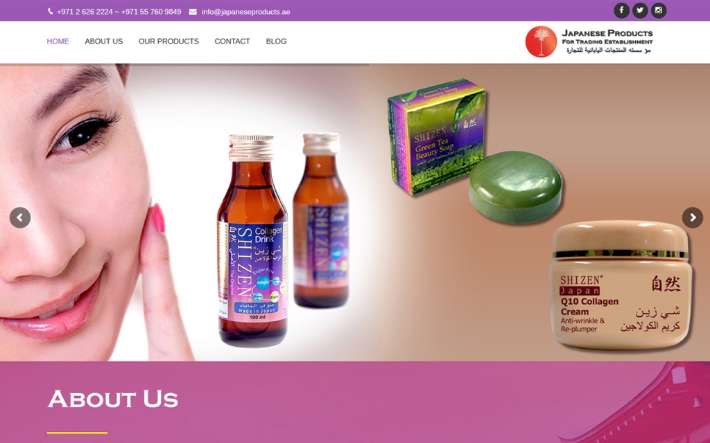 Japanese Products for Trading Establishment