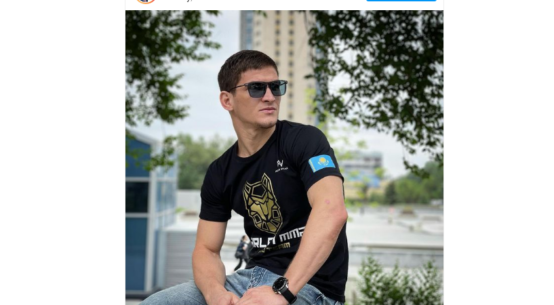 Movsar Yevloev thanks Kenes Rakishev for the opportunity to join Arlan MMA