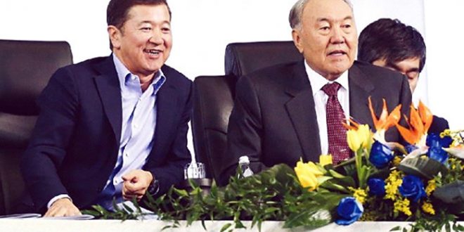 Bulat Utemuratov and Nursultan Nazarbayev